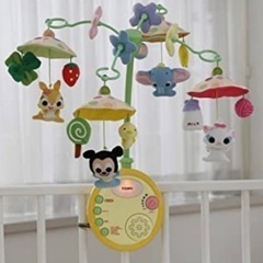 【欠品分おもちゃ付】ディズニーキャラクターズ やわらかガラガラメリーデラックスの画像