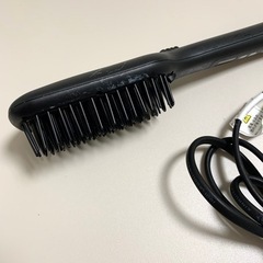 【定価4300円】SALONIA ストレートヒートブラシ　SL-012BK ヘアアイロンの画像