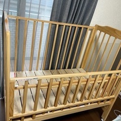 ベビーベッド　カトージ　ハイシート
