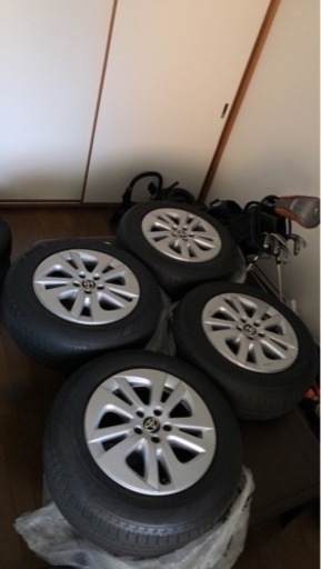 ブリヂストン　ECOPIA 195/65R15 91S 純正タイヤ　純正ホイール　4本セット