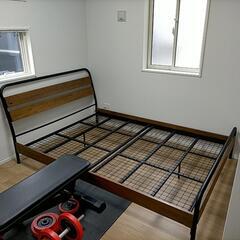 【再値下げ】ニトリ ベッドフレーム ダンテ ダブルベッド