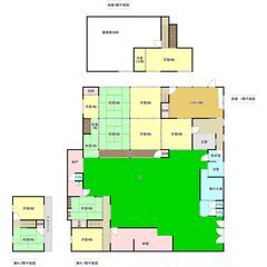 一宮市　【現状渡し物件】　離れ・屋根裏部屋。庭付き戸建て！　家賃2ヶ月無料！　駅まで10分圏内！ - 一宮市