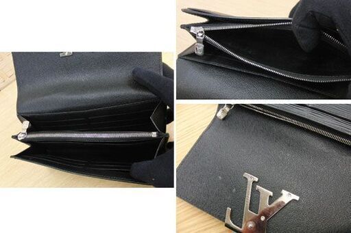 本物 ルイヴィトン エピライン ポルトフォイユ ルイーズ M60767 ノワール LOUIS VUITTON 長財布 ロングウォレット