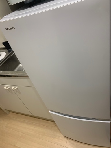 東芝冷蔵庫　153L ※2/5午前中〜14時の間に熱海渚町へ取りに来て頂ける方
