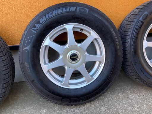 スタッドレスタイヤ アルミホイール付き ミシュラン X-ICE 215/70R15