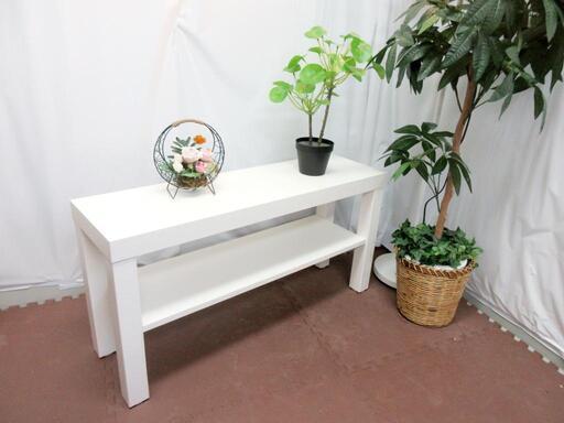 ☆T2401☆ IKEA イケア  飾り棚　コーナーテーブル