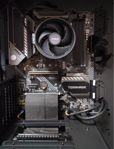 【即日・手渡し可】【着払発送】　プロセッサとマザーボード  MSI B550 TOMAHAWK ryzen 5