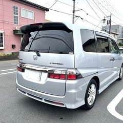 格安車　ステップＷスパーダＳ　ＨＤＤナビ　ＳスタイルＥＤ　両Ｐスラ　検６年３月の画像
