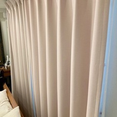 ニトリの子供部屋カーテン&レースカーテン2窓セット