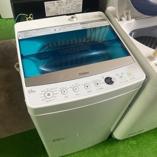 S-195●大阪限定●配送無料●2018年製●ハイアール●JW-C55A●洗濯機
