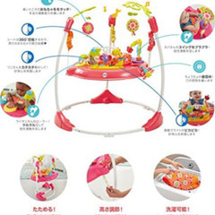 ピンクのジャンパルーの画像