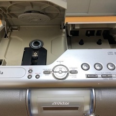 ビクター　CD/MD/カセット/チューナーシステムの画像