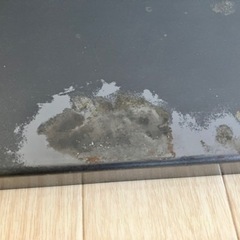 【無料！】唯一無二の一点物！アイアン　鉄板　植物水受けの画像