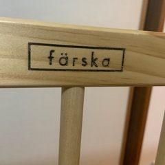 《受け渡し決定》ベビーベッド　fatska 美品　北欧の画像