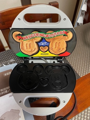 ZOJIRUSHI ワッフルメーカー　ディズニー仕様