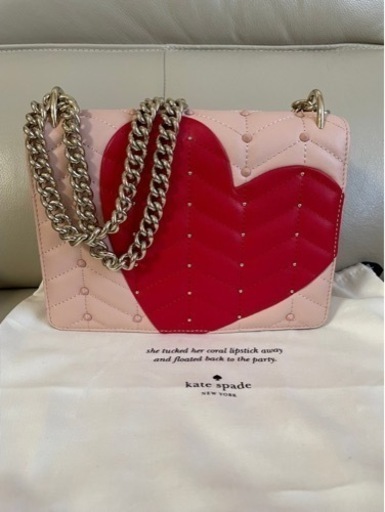 ハートデザインチェーンバッグ ケイトスペードニューヨーク