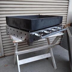 やきいも　鉄板釜　焼き芋機器　ガス用　LPGの画像