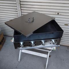 やきいも　鉄板釜　焼き芋機器　ガス用　LPGの画像