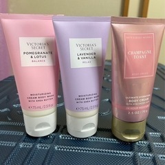 ヴィクトリアシークレットボディクリームとウォッシュ