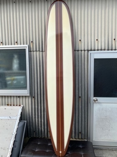 お薦め品‼️美品‼️ロングサーフボード フィン3枚付き