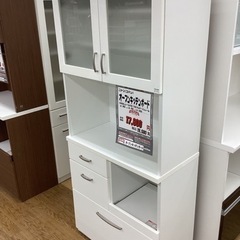 KB-5【新入荷　リサイクル品】ニトリ　コパン　オープンキッチンボード　白