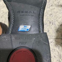 【中古】REGALの革靴(茶色 約26.5cm)、お売りいたします。の画像