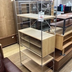 KB-6【新入荷　リサイクル品】無印良品　ステンレス　ユニットシ...