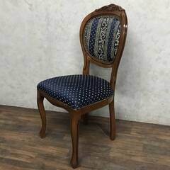 FI16/11 イタリア製 ヴェローナ クラシック ダイニングチェア ブルー