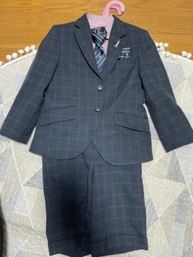 フォーマルスーツ　セットアップ　キッズ　120センチ