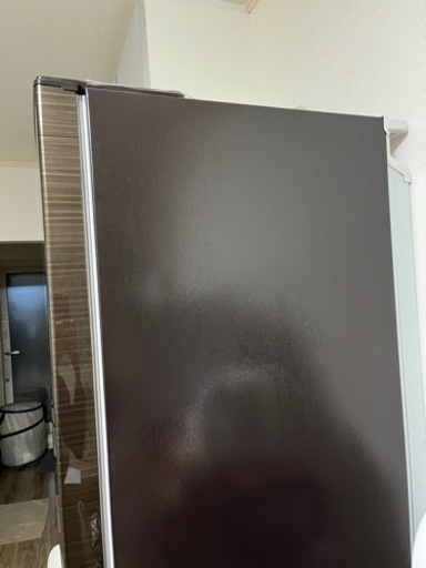 お話中！美品☆21年製保証書付☆三菱 冷蔵庫 330リットル MR-C33F ブラウン 茶色 