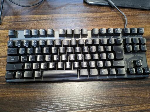 MSIゲーミングキーボードVIGOR GK70(LED発光有)