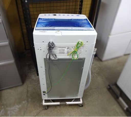 洗濯機 5.5kg 2019年製 ハイアール JW-C55CK Haier ホワイト 1人暮らし 札幌市 白石区