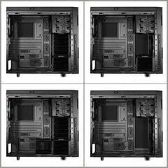 NANOXIA: Deep Silence 1 (Rev. b) Mid Tower Case と Corsair H100i V2の画像