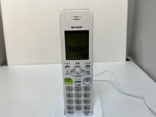 N420★SHARP製★2018年製★デジタルコードレス電話機★6ヶ月保証付き