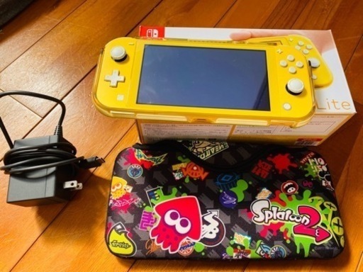 最終値下げ✨Switch rightイエロー！フィルム・マイクラカバー・スプラ