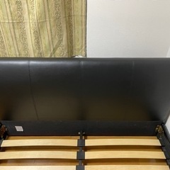 【ニトリ】ダブルベッドフレームのみの画像