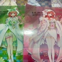 五等分の花嫁　クリアファイルセット