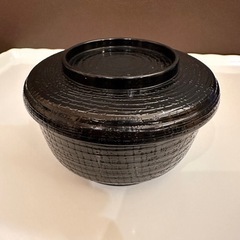 ●飯椀 21個 蓋付 黒