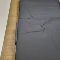 山善　折り畳みベット　セミダブル