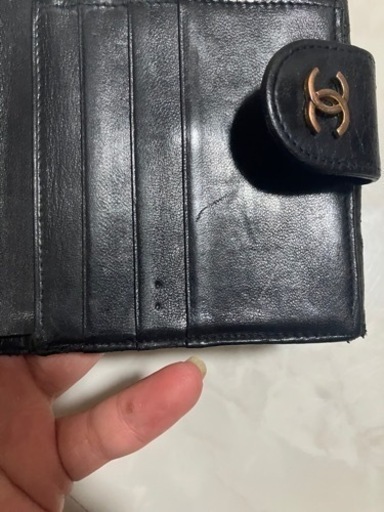 シャネル　折り財布　ヴィンテージ