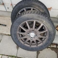155/65R14　ホイール付きスタッドレス　クロススピード　軽
