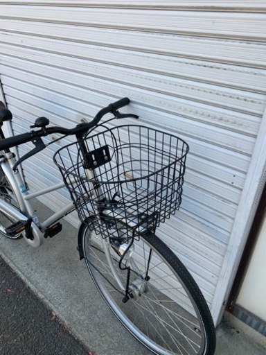 ☆前後タイヤ新古品☆ 27インチ LEDオートライトシティーサイクル　防犯登録料込!! [No.256]