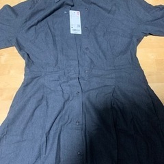 ユニクロ　ワンピース　新品未使用　これからの時期の画像