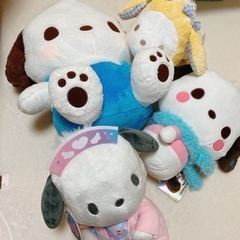 サンリオ ポチャッコぬいぐるみ まとめて