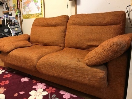 【KaILE】背高ソファー（３人掛け）　2015年購入