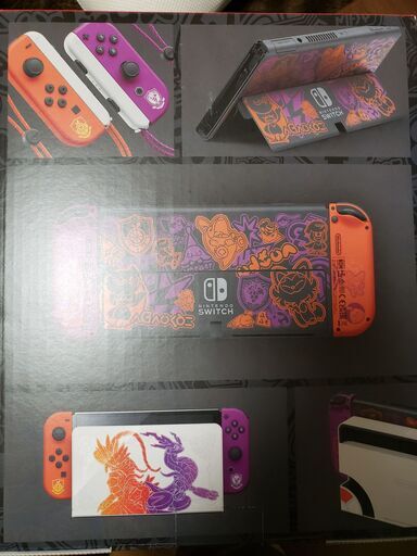 Nintendo Switch(有機ELモデル) スカーレット・バイオレットエディション