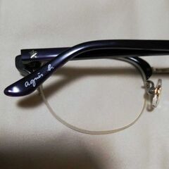 ●agnes b.  アニエス・ベー  眼鏡  ケース付の画像