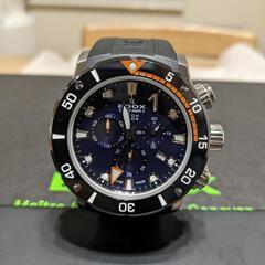 美品！EDOX エドックス クロノオフショア1 シャークマン2 世界300本限定