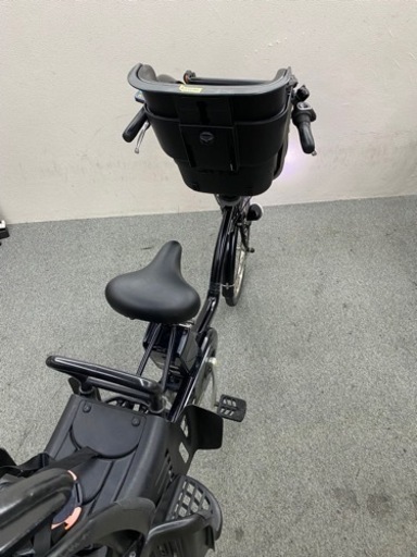 お買い得　パナソニックギュットミニ　3人乗り電動自転車　子供乗せシート付き　黒色　人気な車種