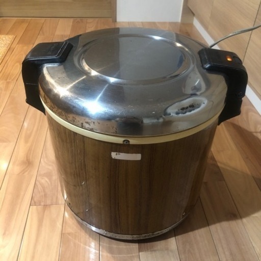 中古　象印 電子保温ジャー 4升4合 業務用 木目 THA-C80A-MK